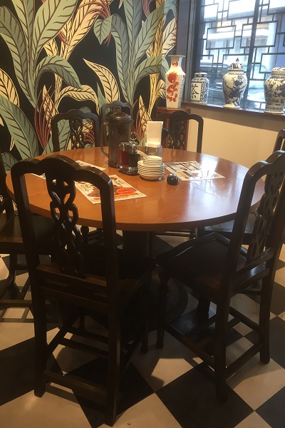 紅虎餃子房店内