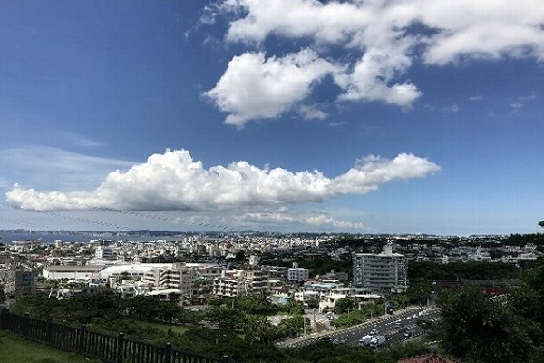 展望台からの眺め　宜野湾方面