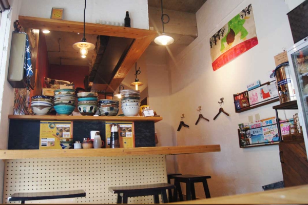 オシャレな店内