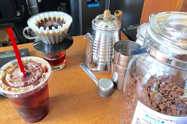 コーヒーとコーヒー豆