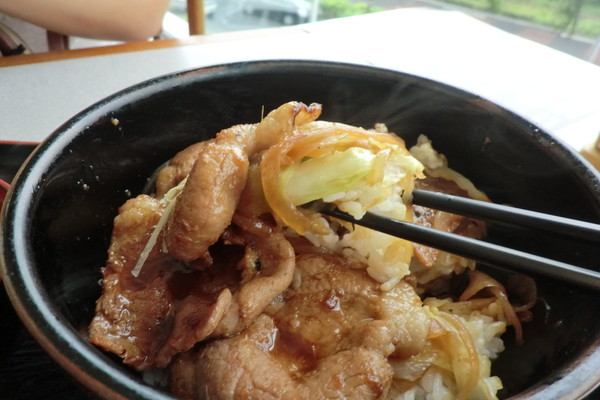 島豚あぐーのしょうが焼き丼2