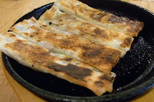 人気の餃子です