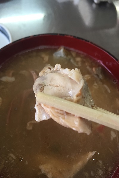まかない魚汁