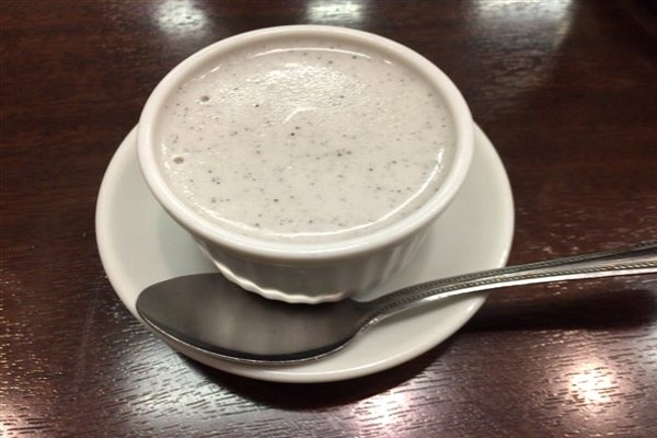 黒ゴマプリンor杏仁豆腐2