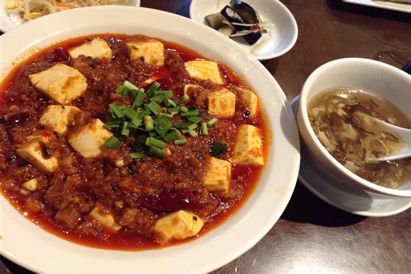 麻婆豆腐定食