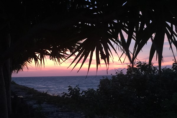 美々ビーチの夕焼け6