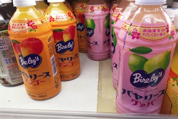 バヤリース(マンゴー味・グァバ味)